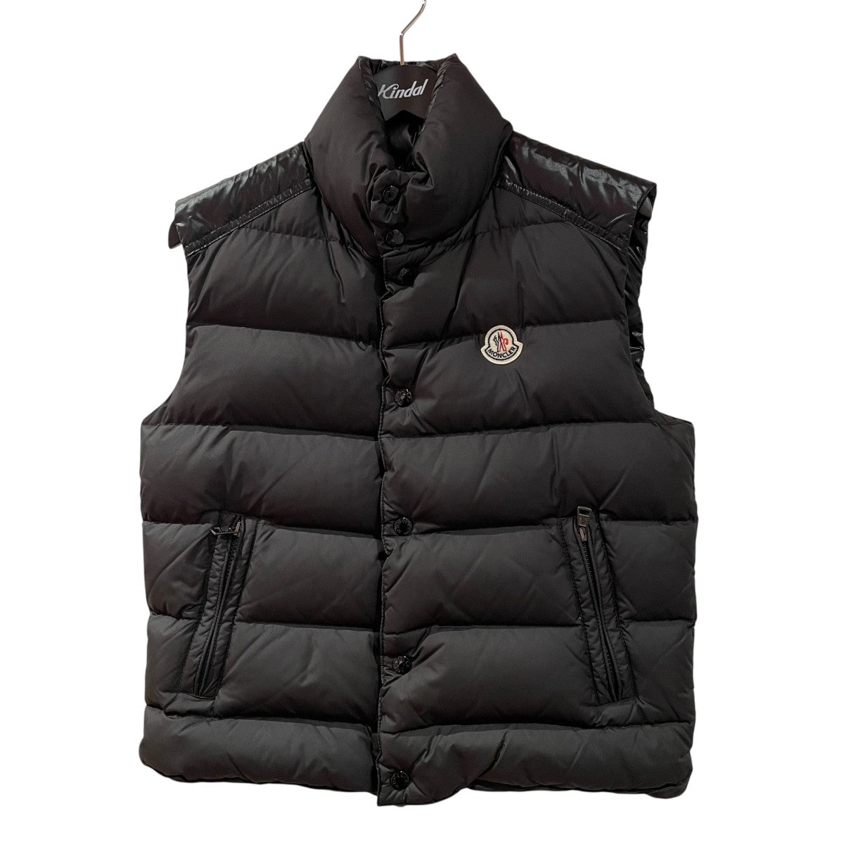 【極美品】 MONCLER モンクレール ダウンベストMORELLET ブラック MONCLER(モンクレール) CHEVAL GILETダウンベスト220914330105