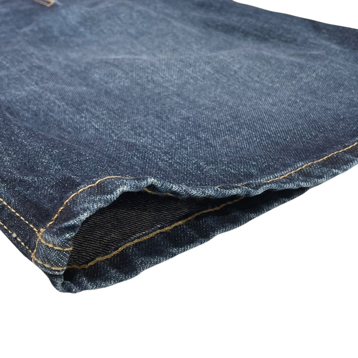 ALEXANDER McQUEEN DARK BLUE COTTON DENIM SHORTSデニムショートパンツ765475 古着・中古-4枚目のアイテム画像