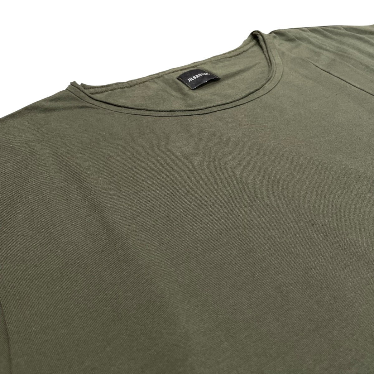 JIL SANDER 半袖Tシャツ M オリーブグリーン JIL SANDER - GREEN ELASTIC T-SHIRT – LE LABO STORE