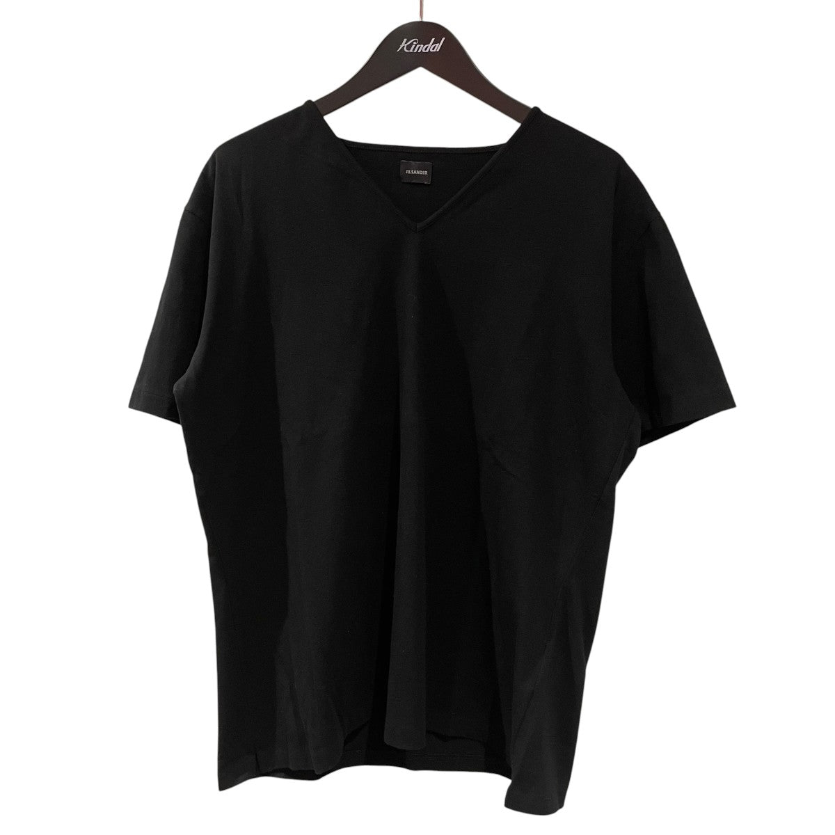 JIL SANDER Vネック半袖Tシャツ 古着・中古-1枚目のアイテム画像