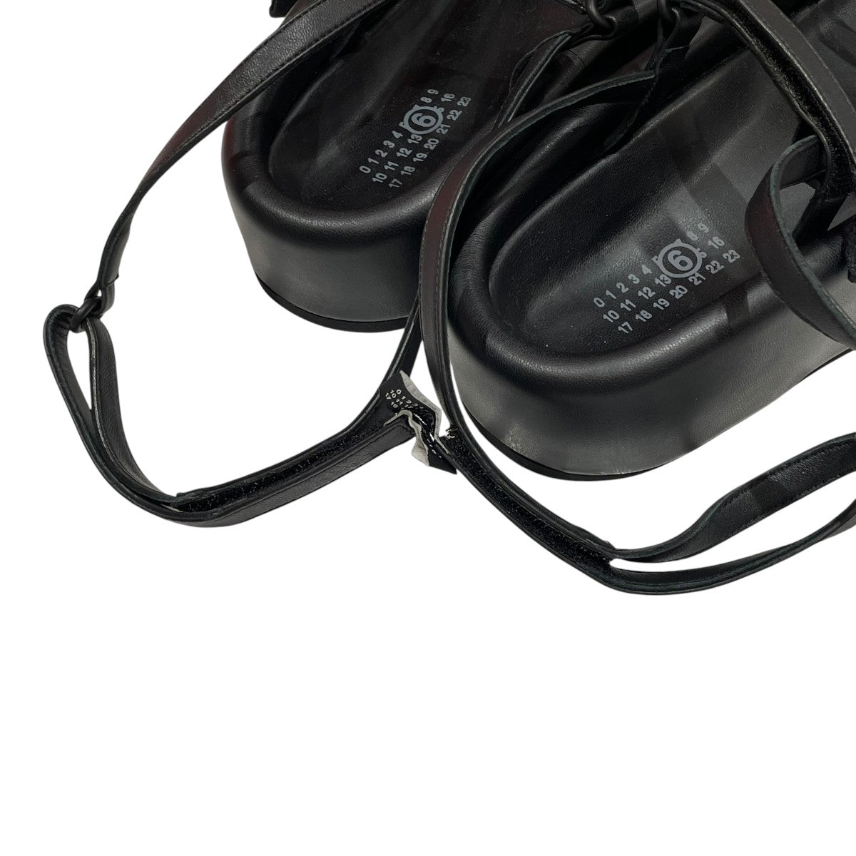 MM6 Maison Margiela プラットフォーム ウェビングサンダルサンダルS59WP0205 古着・中古-6枚目のアイテム画像