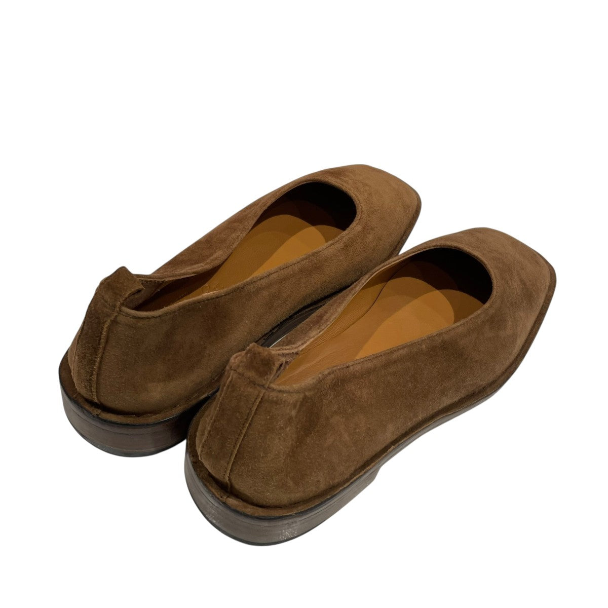 靴 TOUT Y EST / FLAT SABINE SUEDE / BROWN TOUT Y EST(トゥティエ) FLAT SABINEシューズ ブラウン サイズ