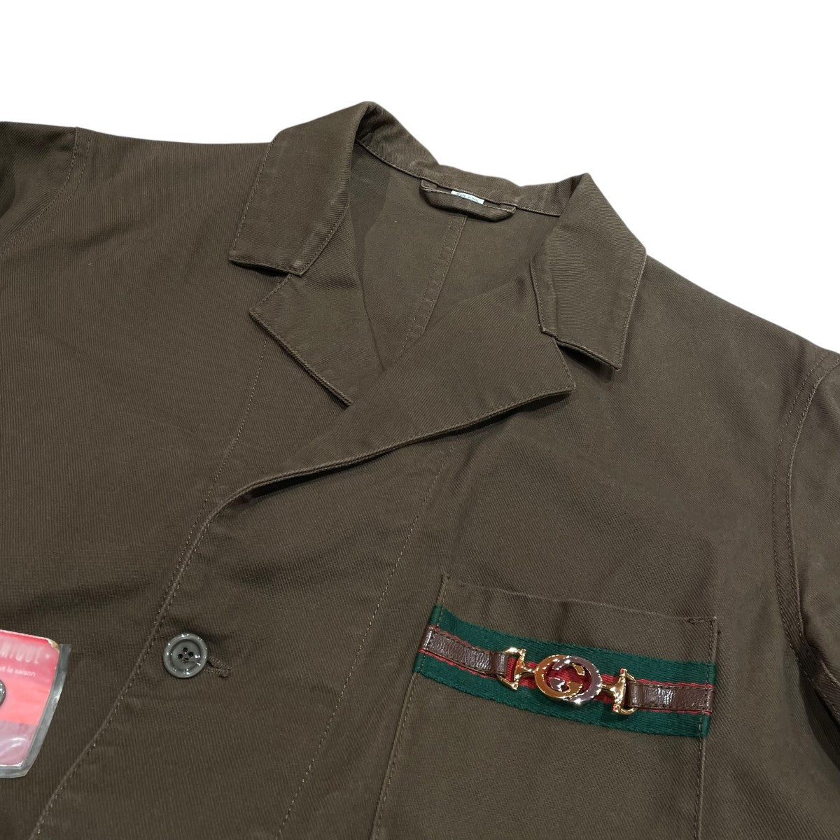 GUCCI(グッチ) テーラードジャケット611792 611792 ブラウン サイズ 46