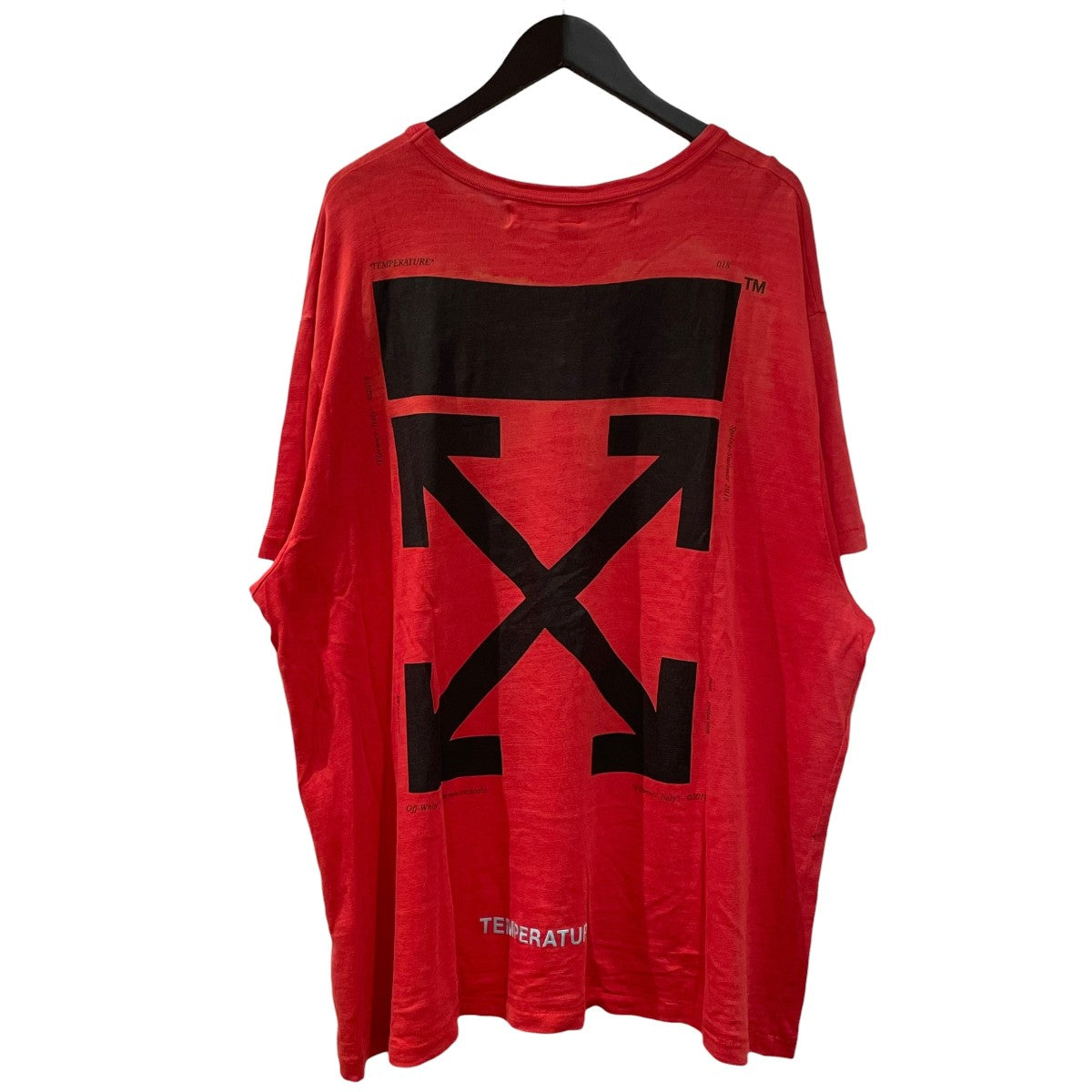 OFFWHITE 半袖カットソーOMAA002S18001012 古着・中古-2枚目のアイテム画像
