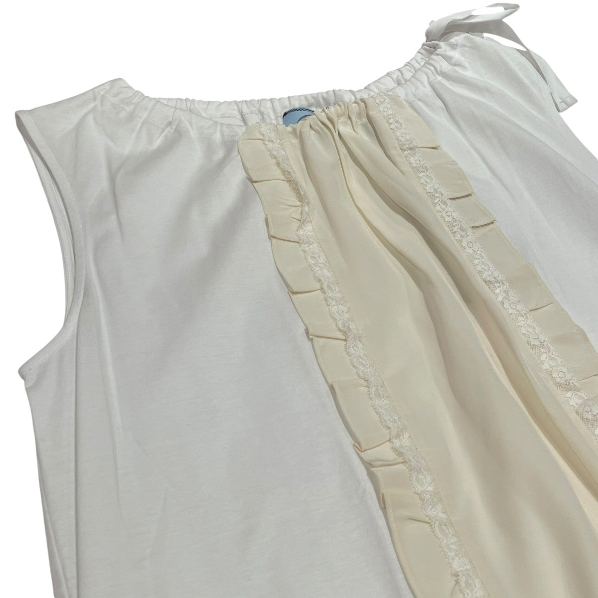 PRADA ノースリーブブラウス35978M R181 1Q1F 古着・中古-3枚目のアイテム画像