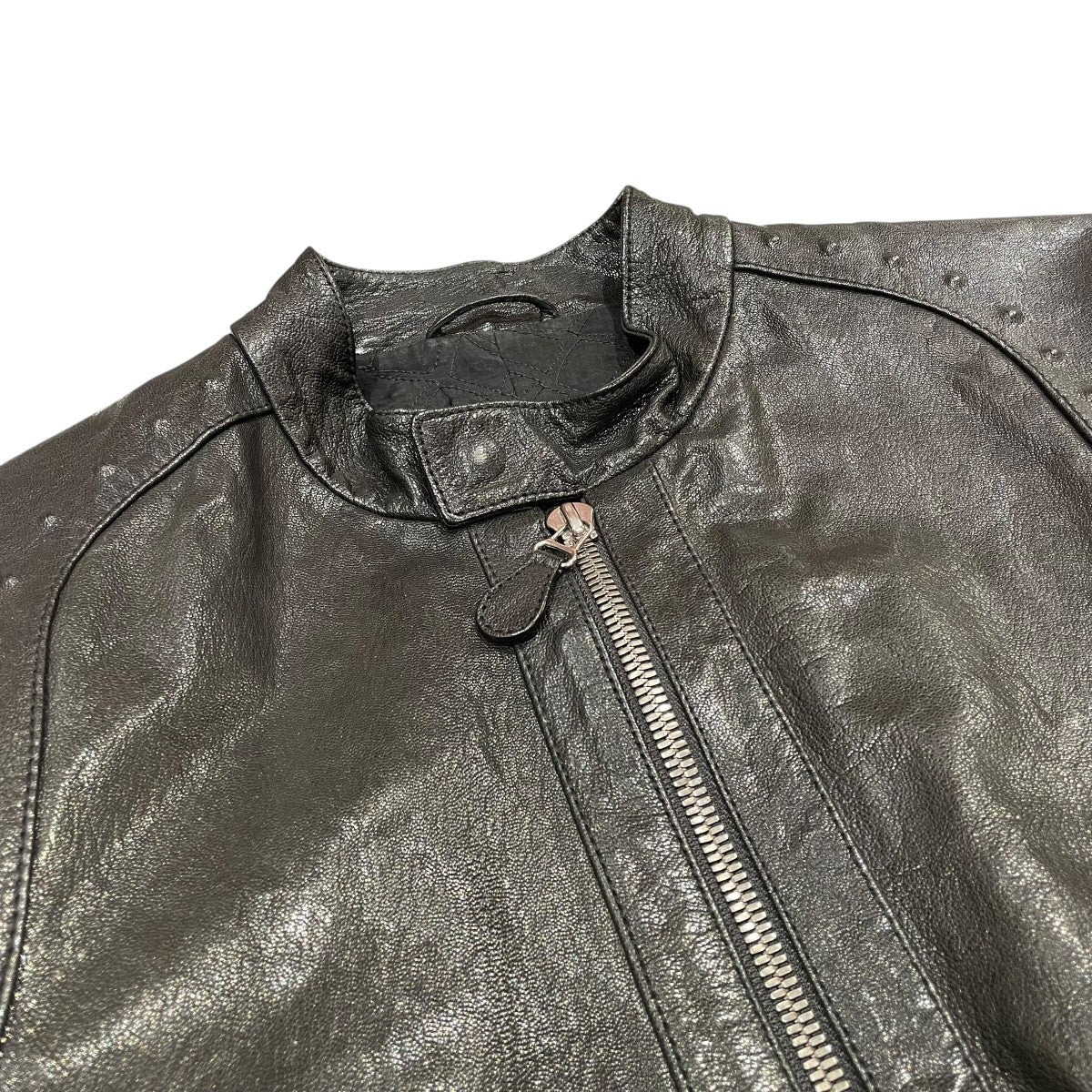 BOTTEGA VENETA(ボッテガヴェネタ) レザージャケット ブラック