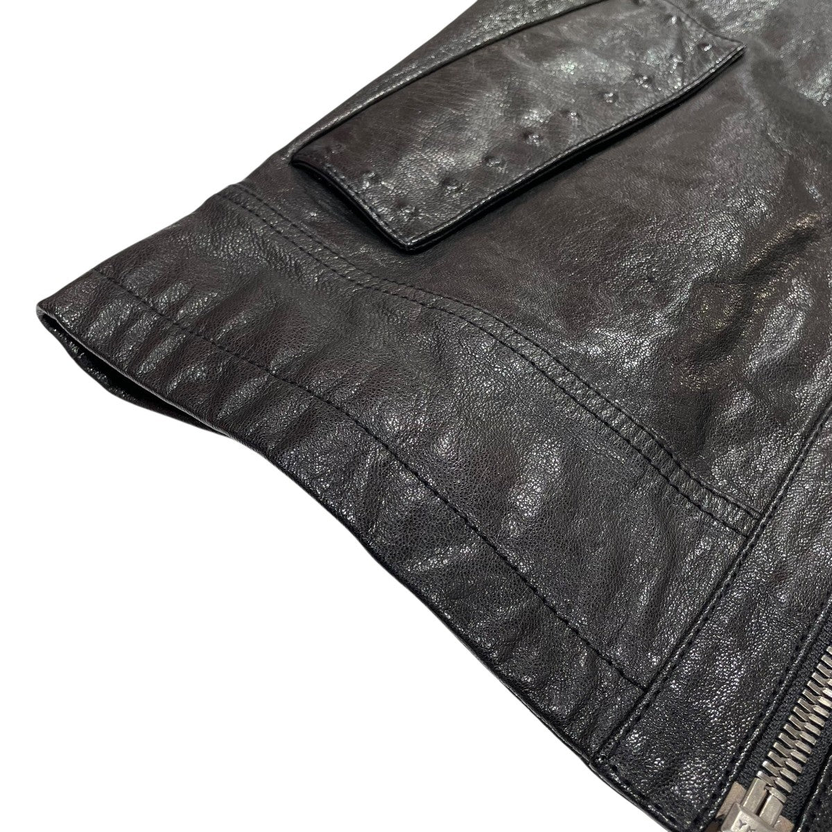 BOTTEGA VENETA(ボッテガヴェネタ) レザージャケット ブラック