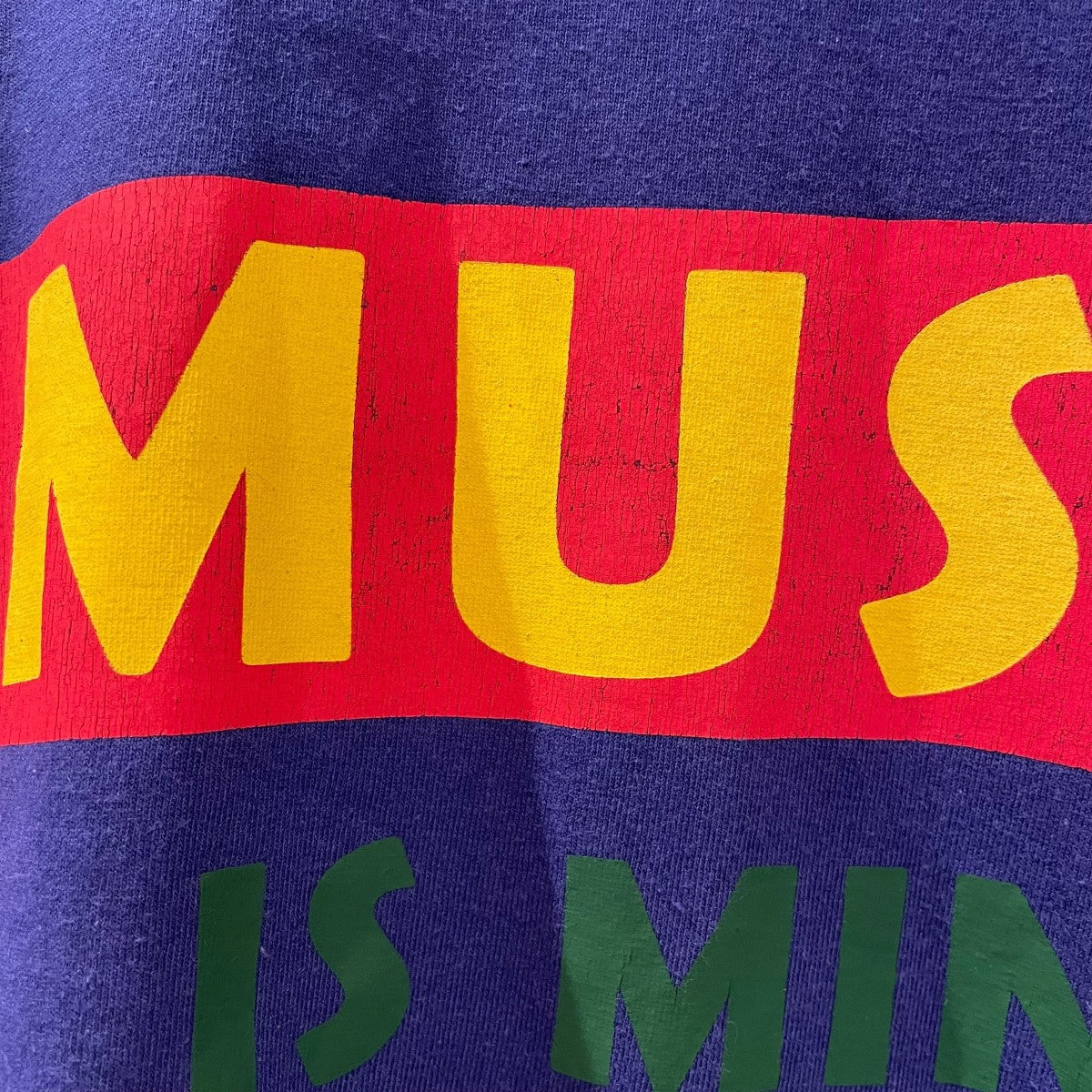 GUCCI(グッチ) 100周年記念プリント長袖Tシャツ677425 677425 パープル