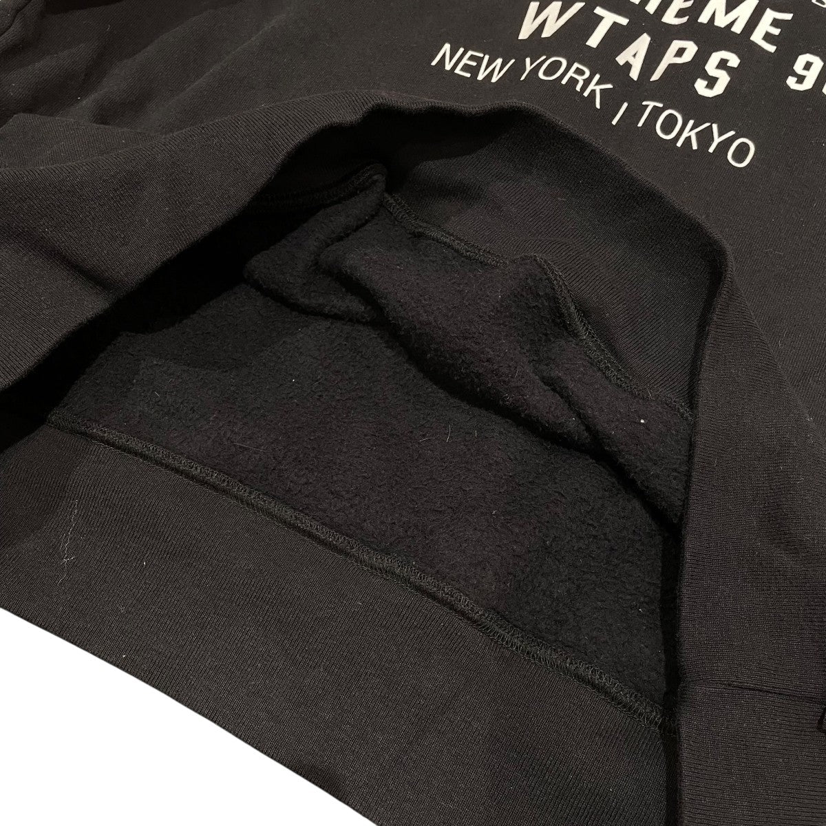 Supreme×WTAPS クルーネックスウェット ブラック サイズ M｜【公式