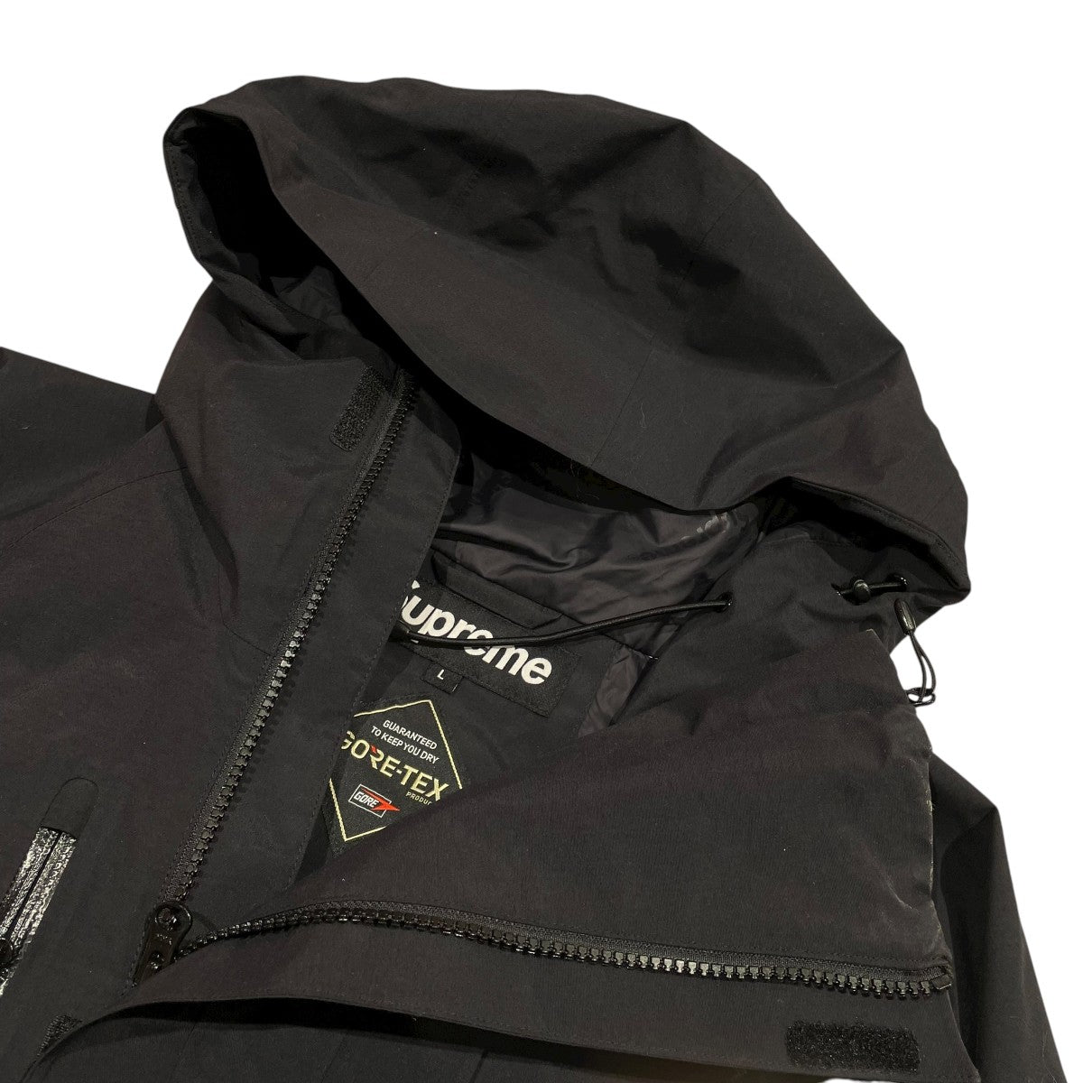 Supreme GORE-TEX ブラック マウンテンパーカー L Supreme(シュプリーム) Gore Tex Tech Shell Jacketマウンテンパーカー