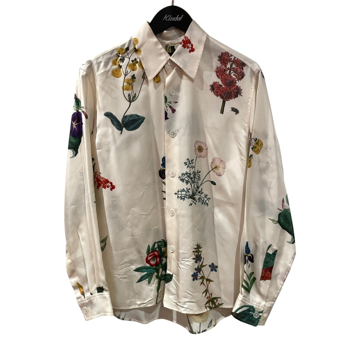 CABaN(キャバン) BLOOMIN' ARTシルクツイルレギュラーカラーシャツ59