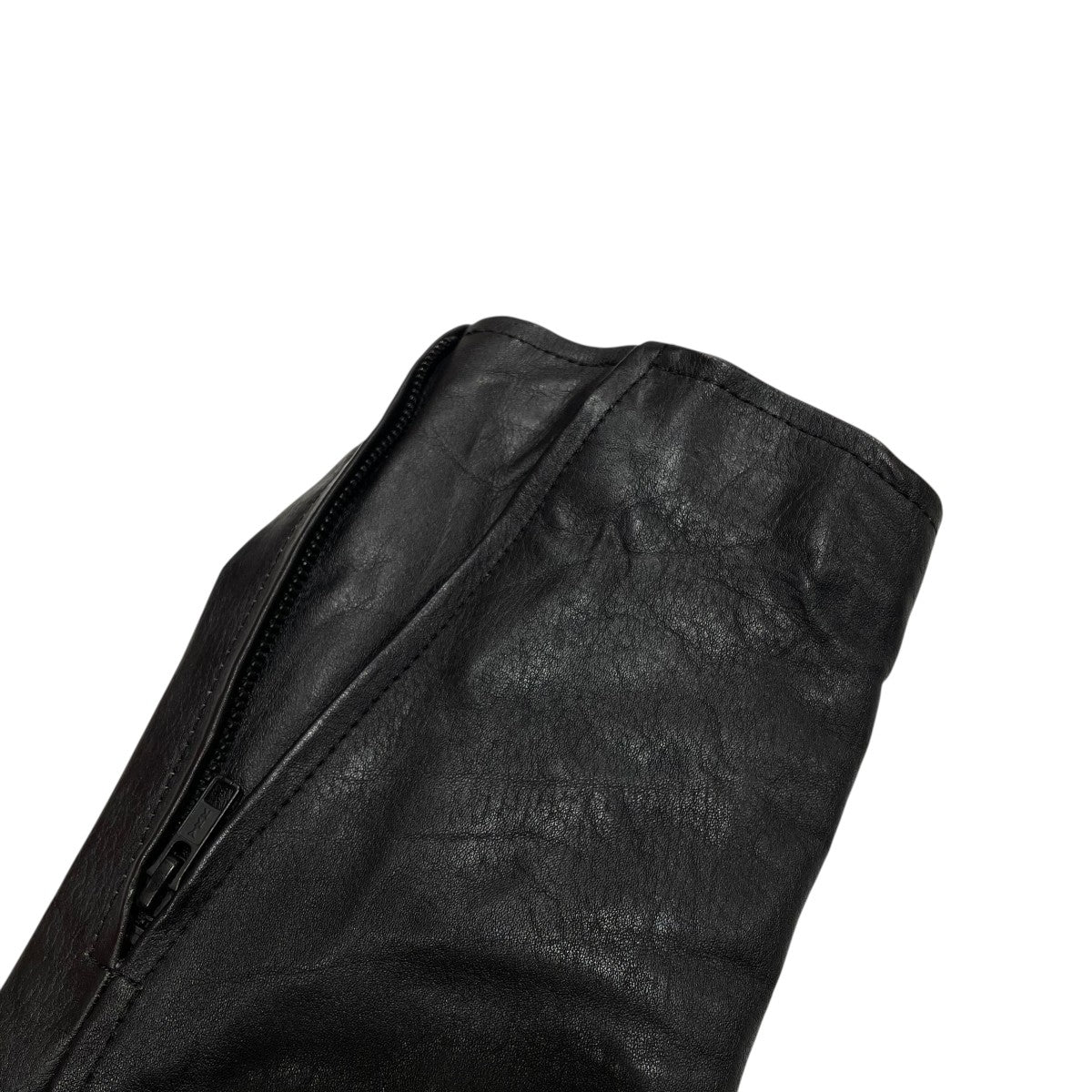 Rafu×blackmeans LEATHER JACKETダブルライダースジャケット 古着・中古-4枚目のアイテム画像