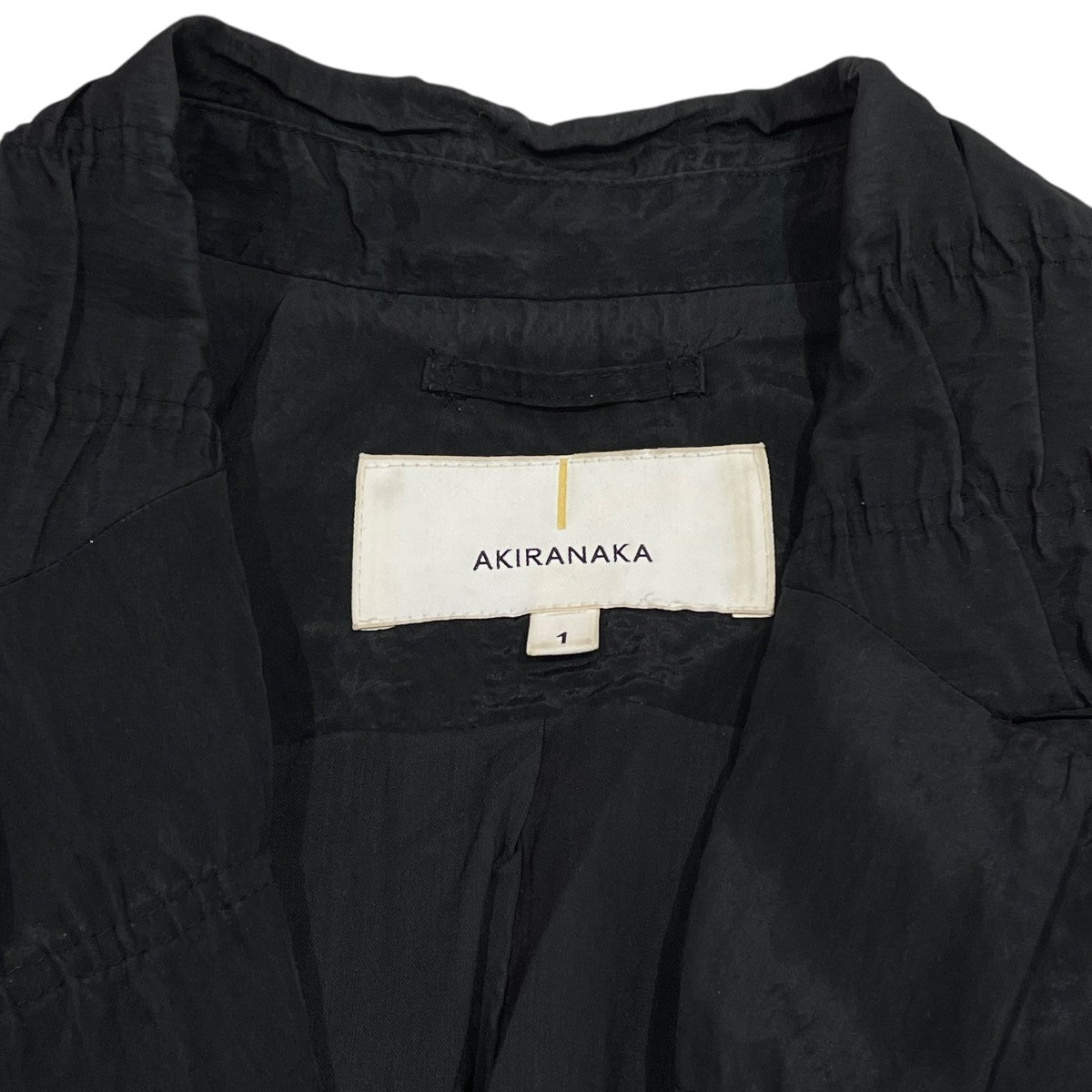 AKIRA NAKA(アキラナカ) テーラードジャケットAW2208-BK AW2208-BK