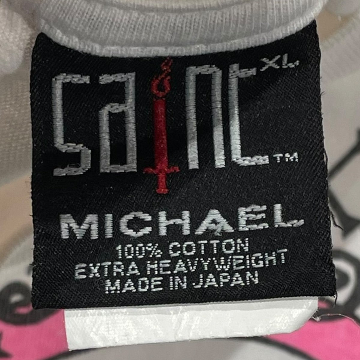 SAINT MICHAEL T-SHIRT HEART半袖TシャツSM-A21-0000-005 古着・中古-6枚目のアイテム画像