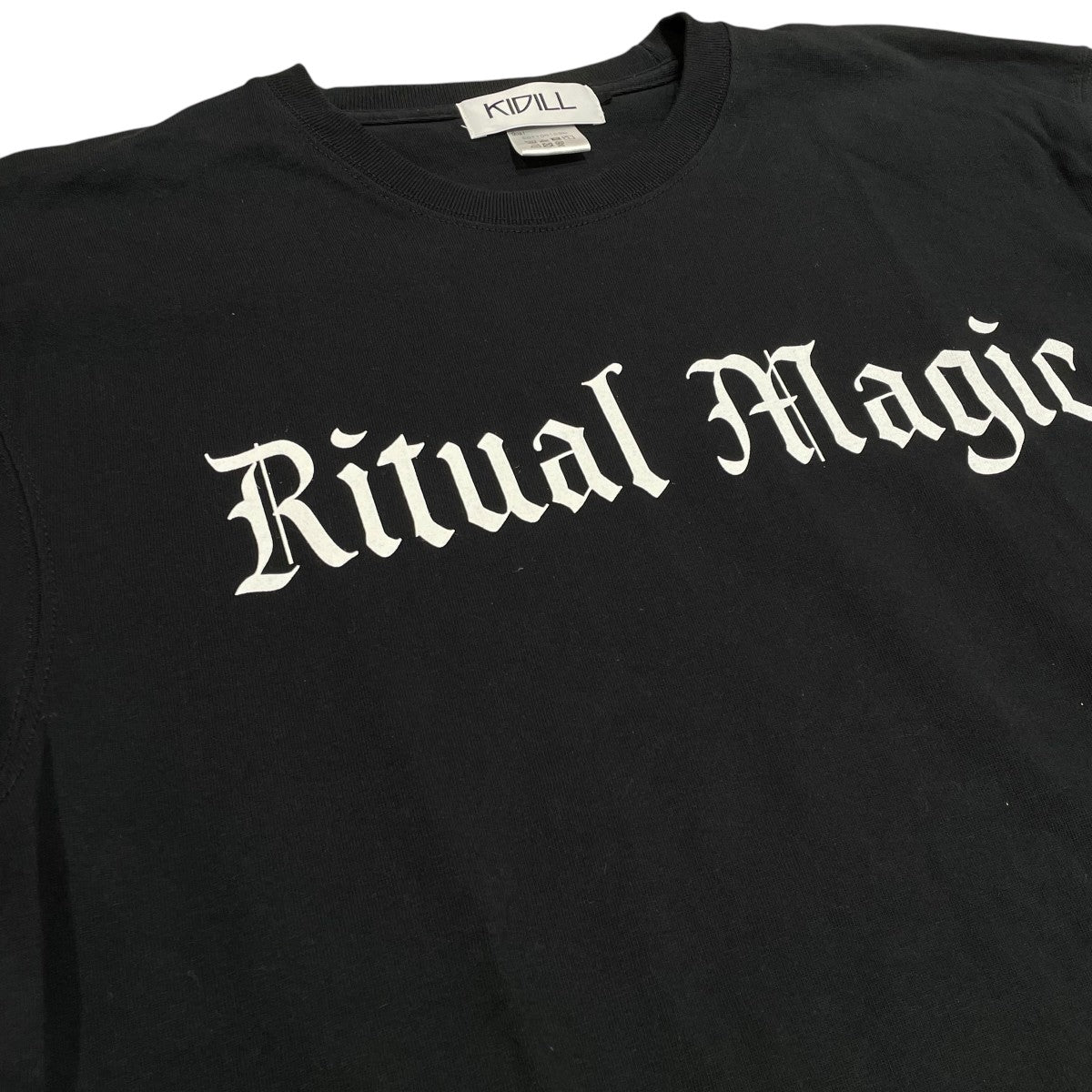 KIDILL(キディル) 24SSPATCH T-SHIRT半袖TシャツKL827 KL827 ブラック