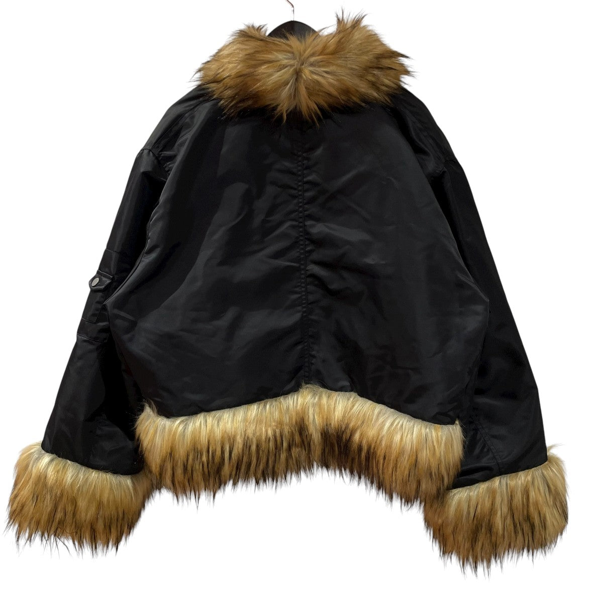 JADED LONDON(ジェイデッドロンドン) ファージャケット ブラウン