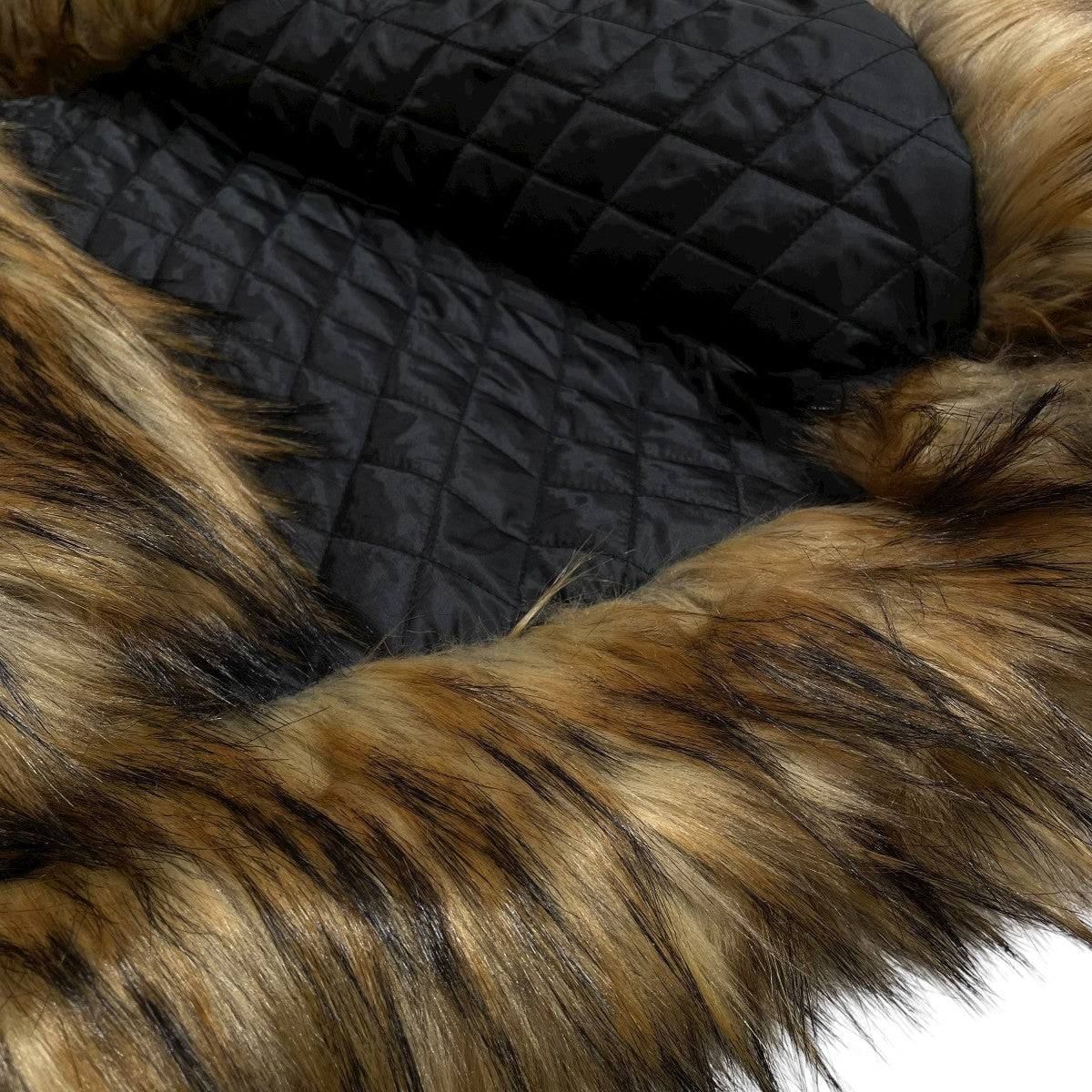 JADED LONDON(ジェイデッドロンドン) ファージャケット ブラウン