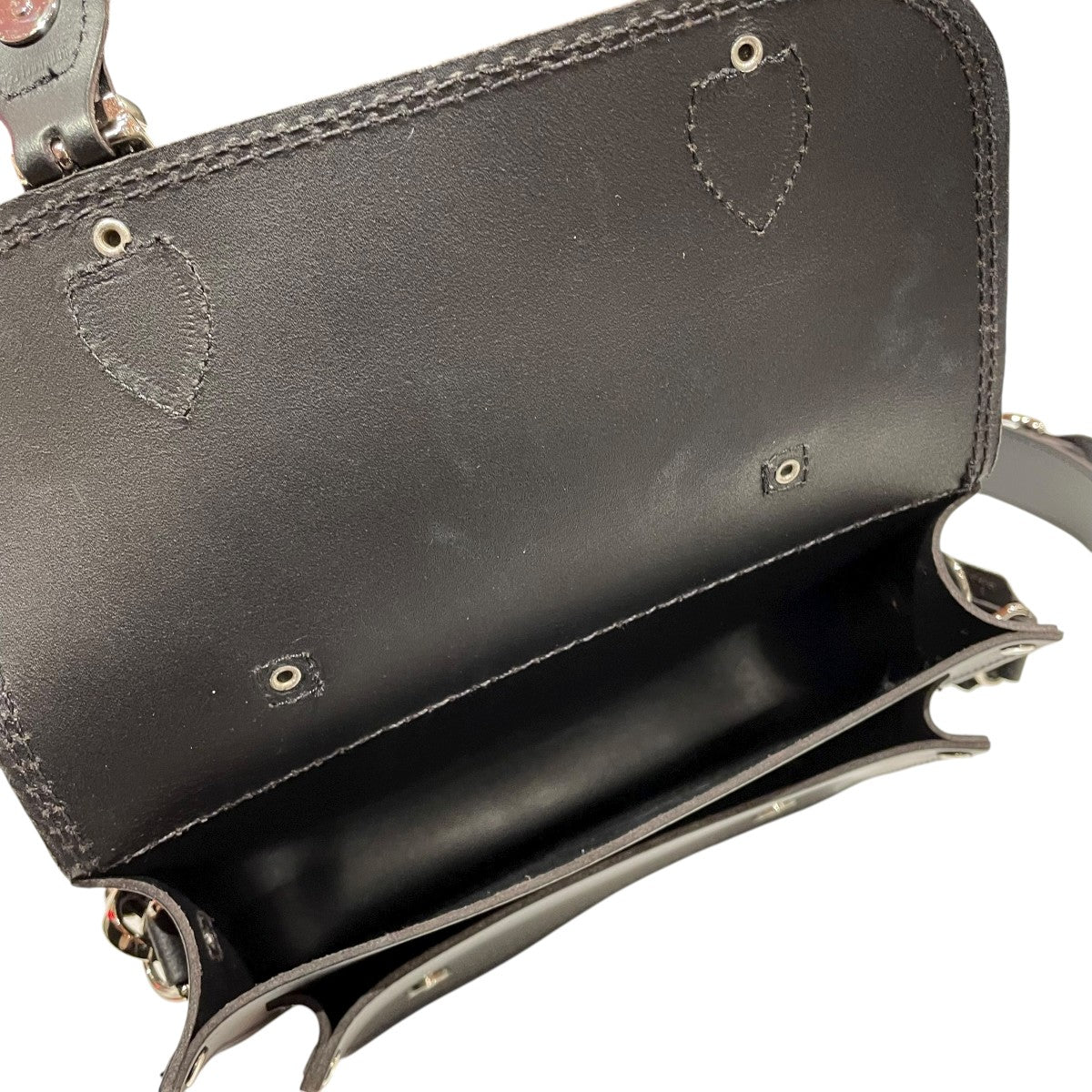 Zatchels×TOGA ARCHIVES MIDI SATCHELショルダーバッグ ブラック