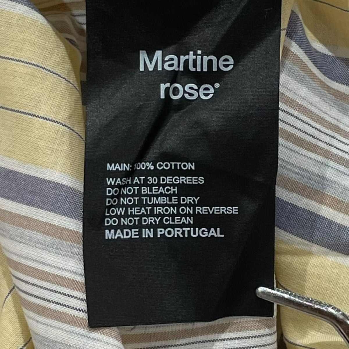 Martine rose(マーティンローズ) S S BOX WRAP SHIRT半袖シャツ