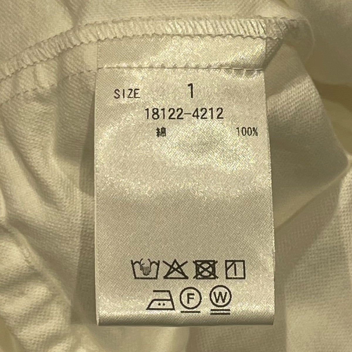 PINTUCK CROPPED BLOUSE半袖ブラウス18122-4212