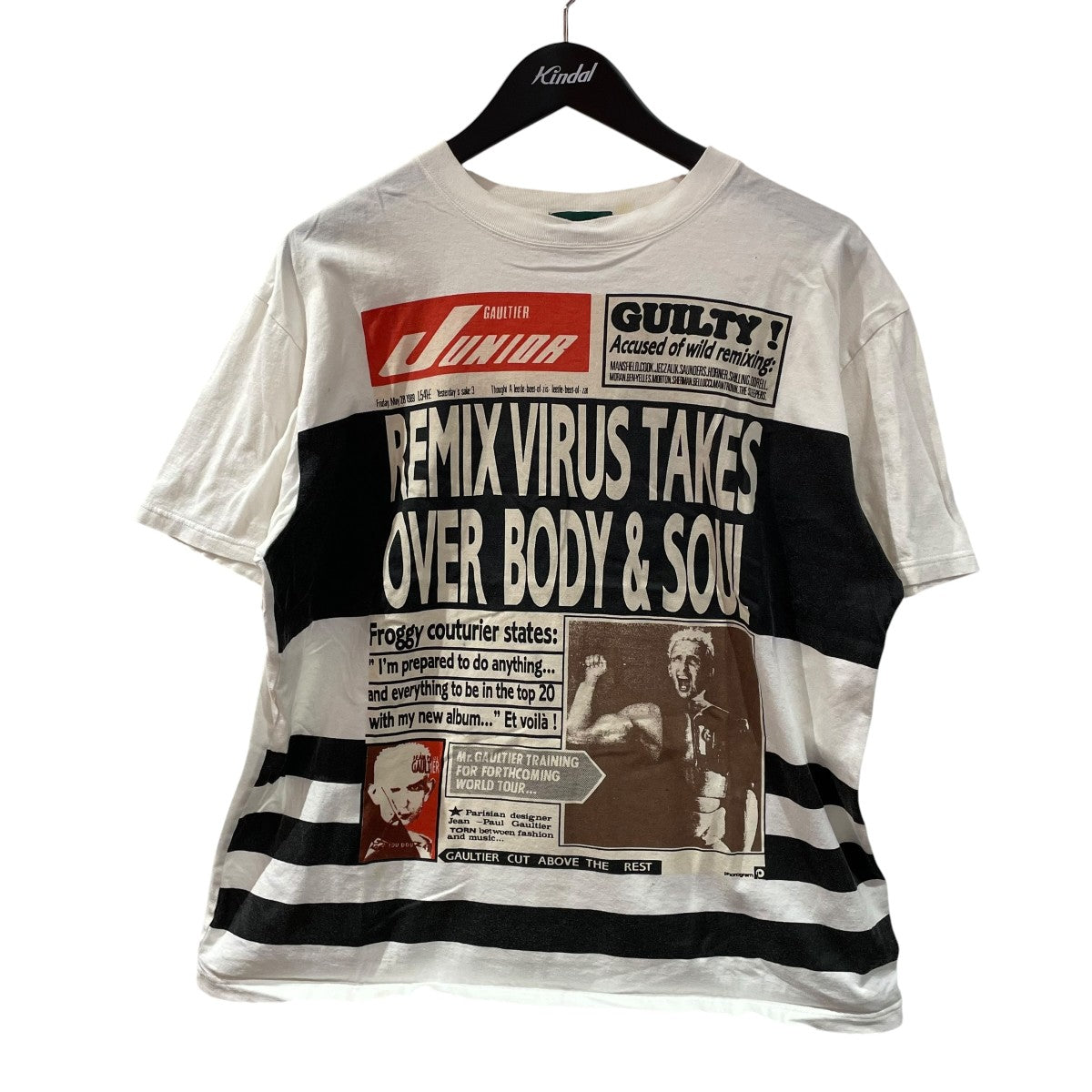 JUNIOR GAULTIER 半袖Tシャツ 古着・中古-1枚目のアイテム画像