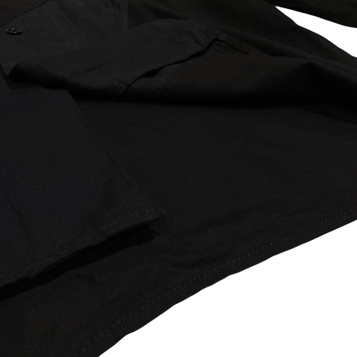 CUBISM PATCHWORK PRODUCT DYED SWITCHING SHIRTロング丈シャツGP-B21-806
