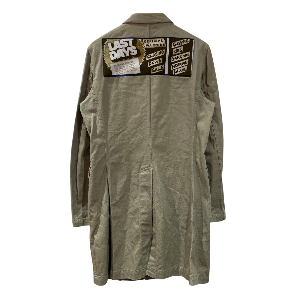 コムデギャルソン・オムAD2009 カーキジャケット コムデギャルソン・オムAD2009 カーキジャケット