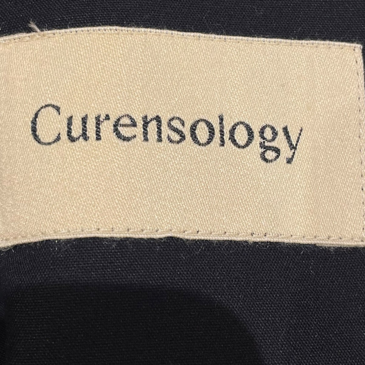 Curensology(カレンソロジー) 25SSコットンニーレングスワイドパンツ2