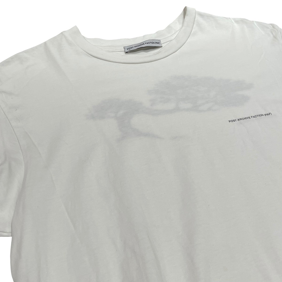 POST ARCHIVE FACTION PAF 半袖カットソーCA-105WH 古着・中古-3枚目のアイテム画像