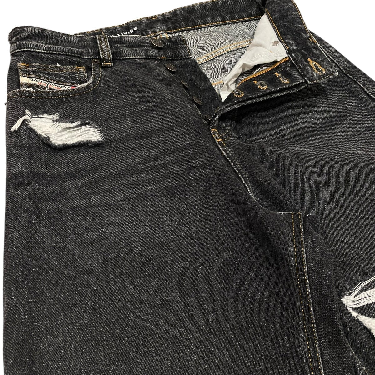 1996 D-SIREダメージデニムパンツ007F6