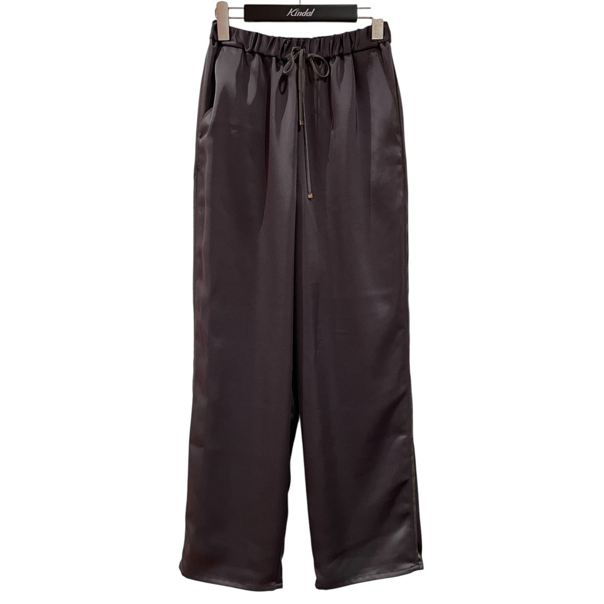 IENA 24AWダブルサテン リラックスパンツイージーサテンパンツ24030900509030 古着・中古-1枚目のアイテム画像