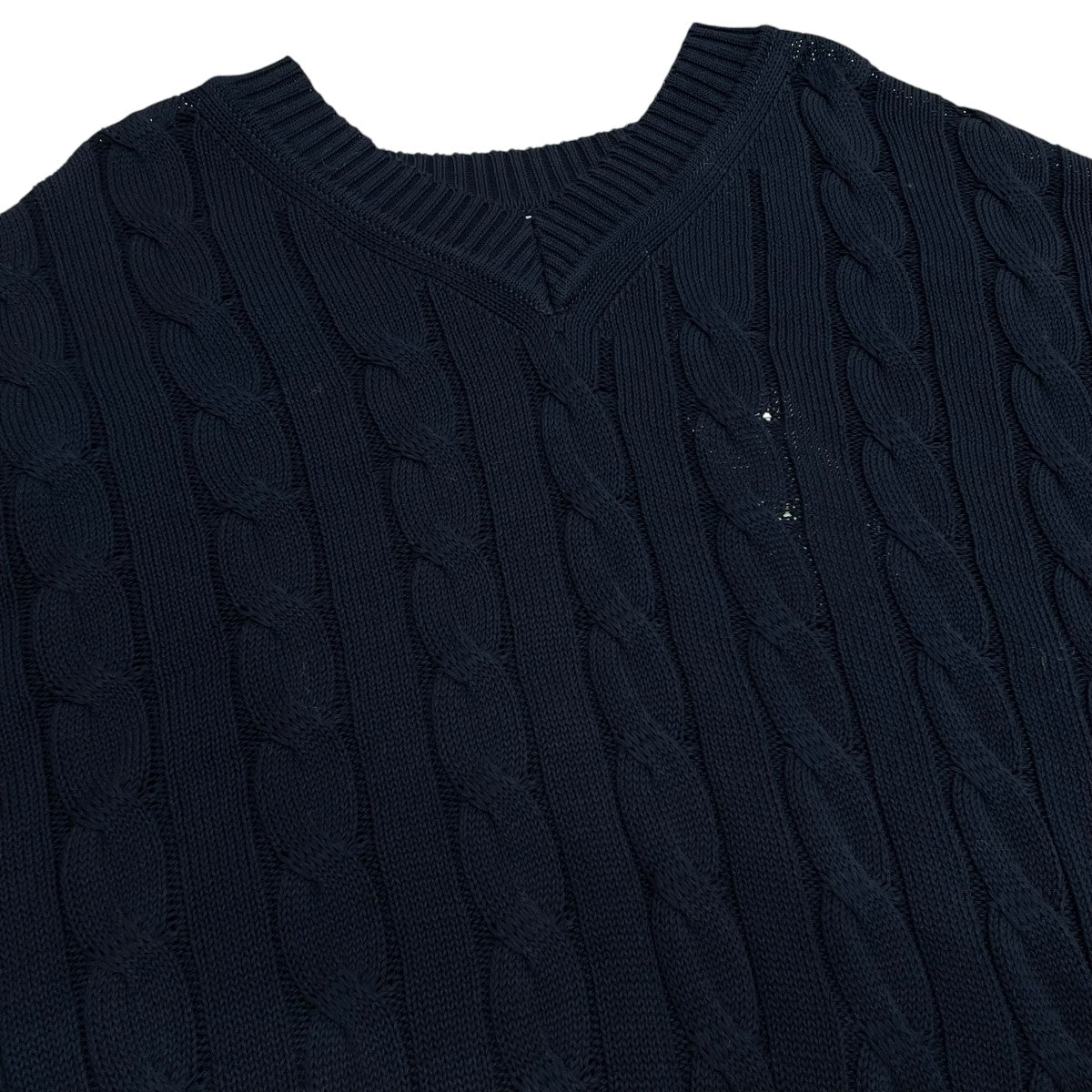 7G DAMAGE TILDEN SWEATERダメージ加工ニット23SKN #675
