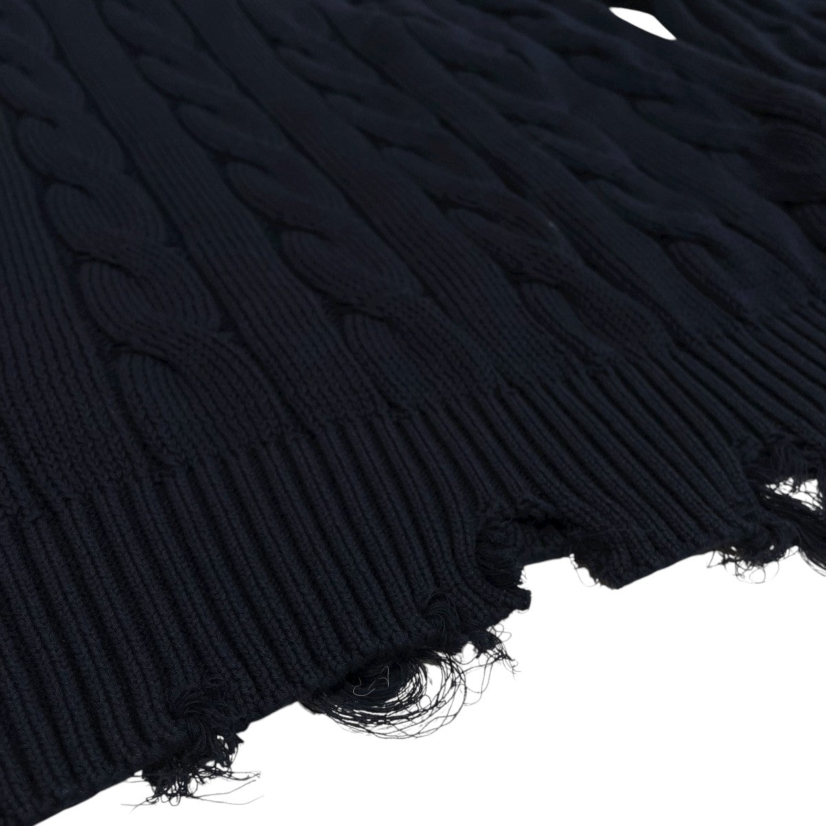 7G DAMAGE TILDEN SWEATERダメージ加工ニット23SKN #675