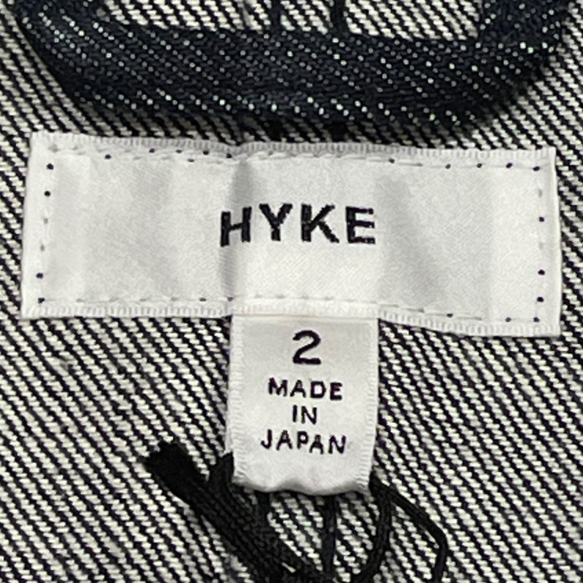HYKE(ハイク) デニムコート17066 5102 17066 5102 インディゴ サイズ 2