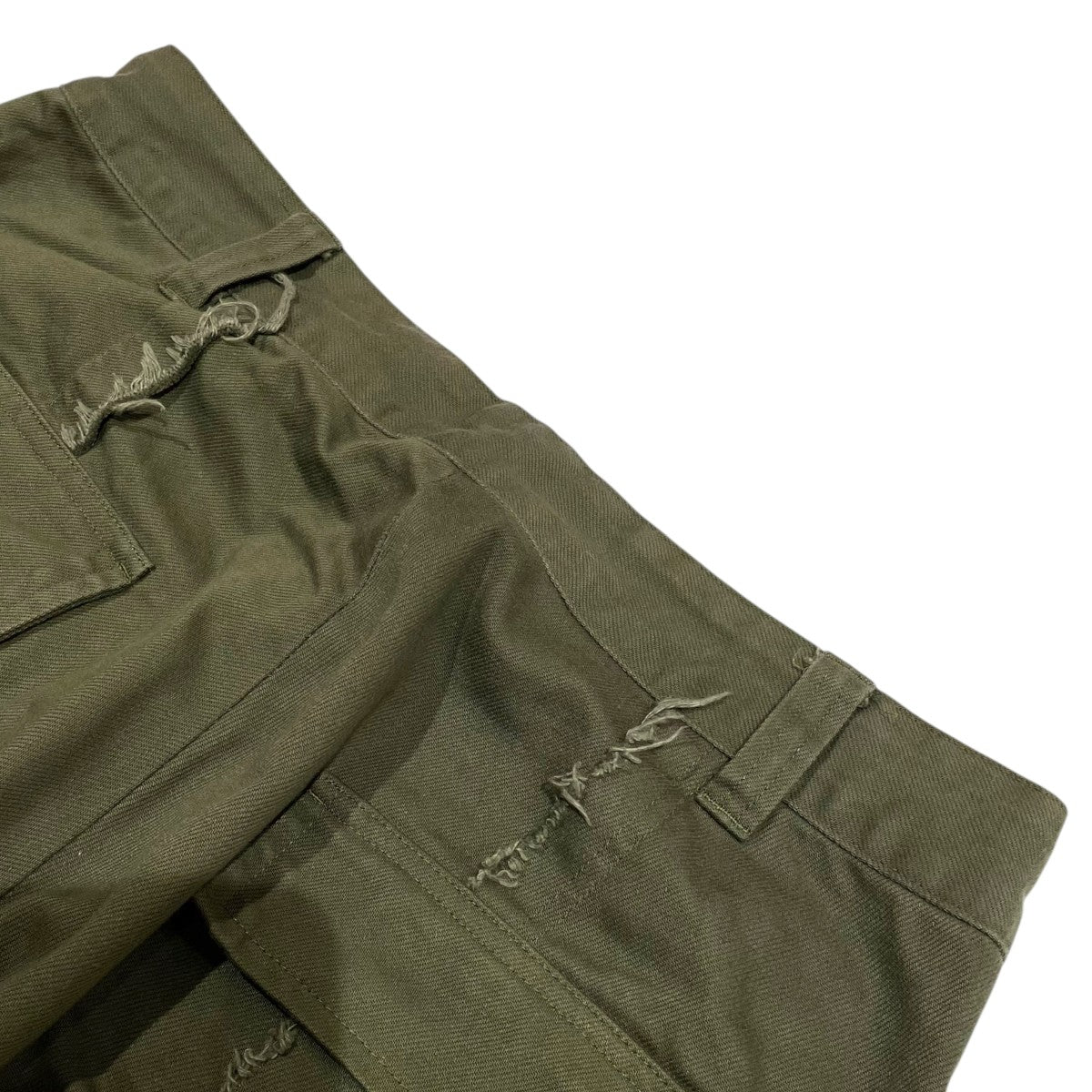 RURUMU 23AWdrawstring loose fit cargo pantsカーゴパンツrrm23AW