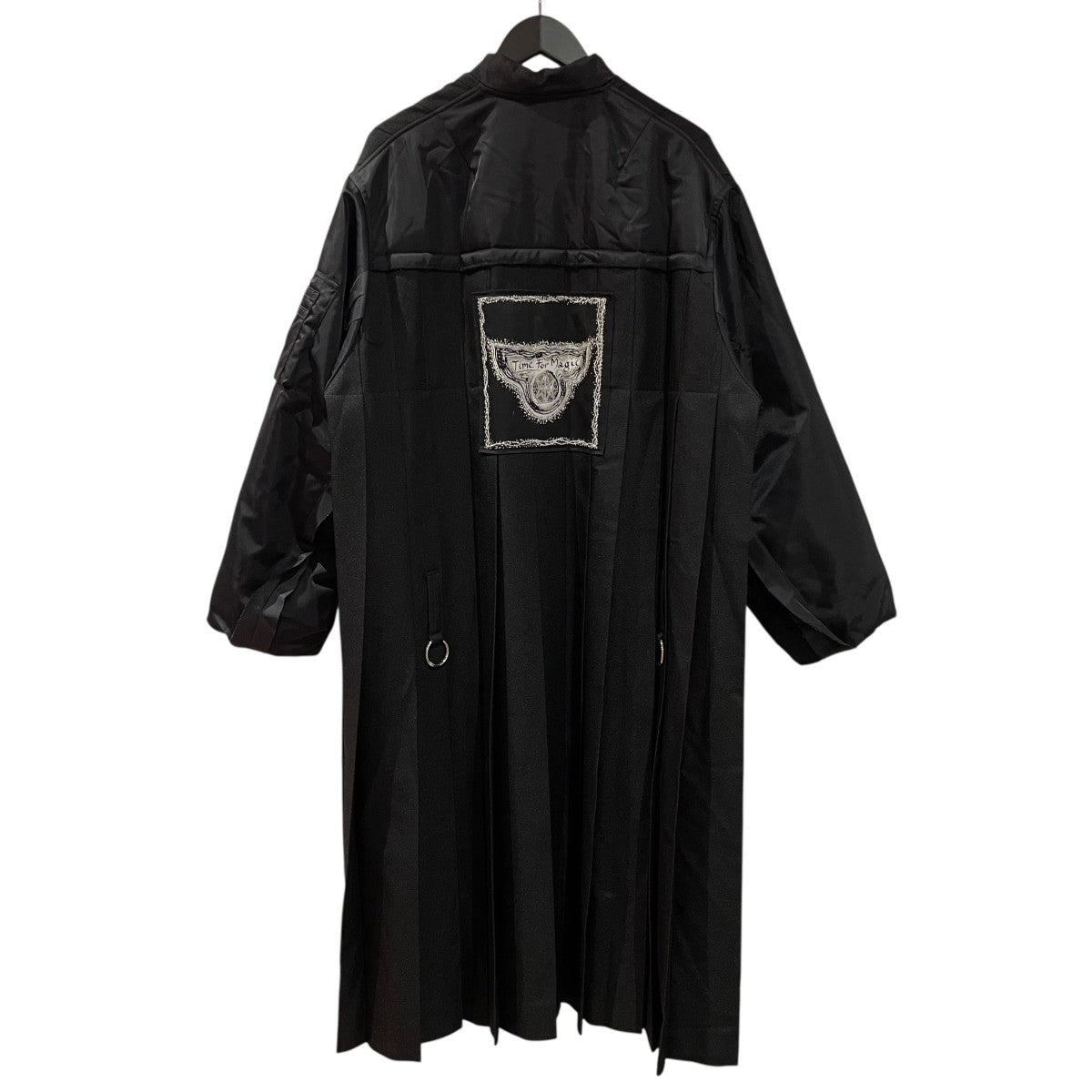 KIDILL(キディル) 20AWJamie Reid Pleats Coatポリナイロン切り替えし