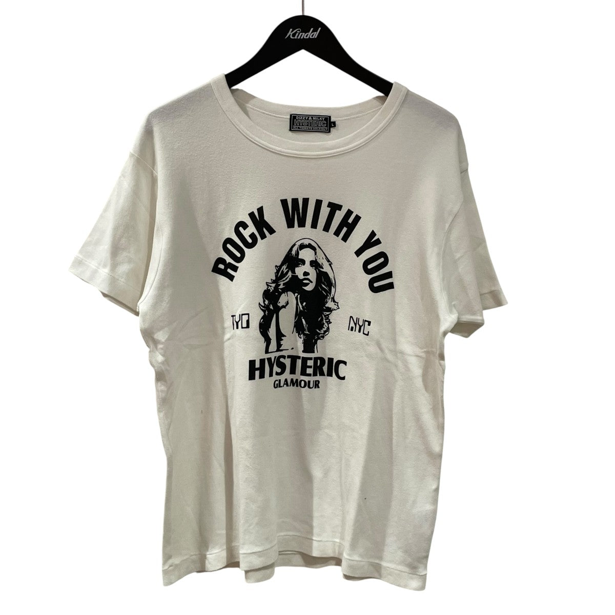 Hysteric Glamour 半袖カットソー02241CT23 古着・中古-1枚目のアイテム画像