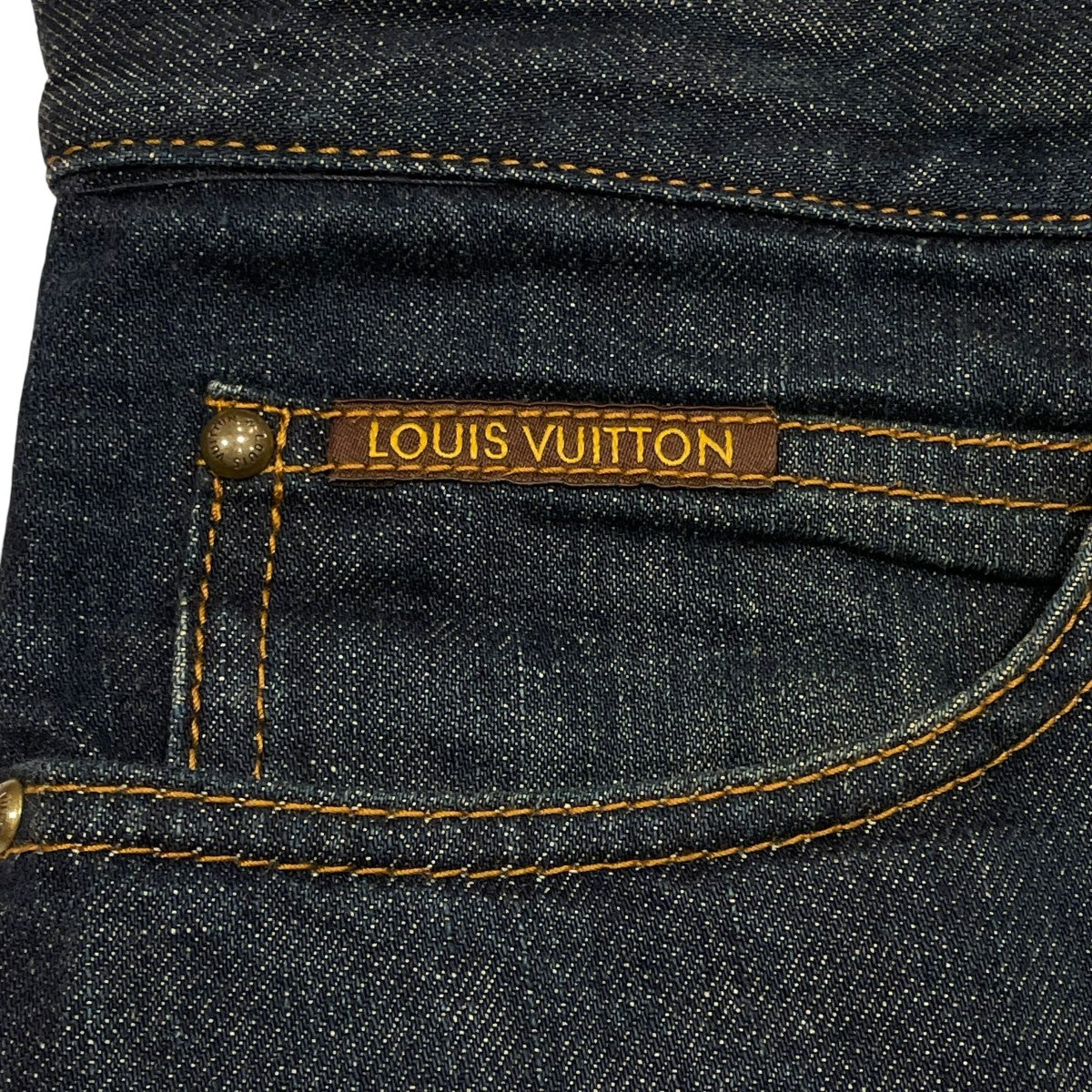 LOUIS VUITTON(ルイヴィトン) ガストンデニムパンツ インディゴ サイズ