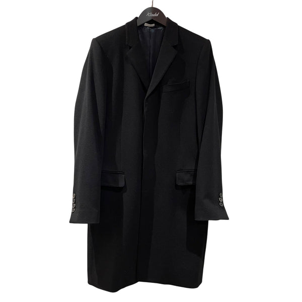ドルチェ&ガッバーナ チェスターコート ブラック 44 DOLCE ＆ GABBANA(ドルチェアンドガッバーナ) チェスターコートG0679T