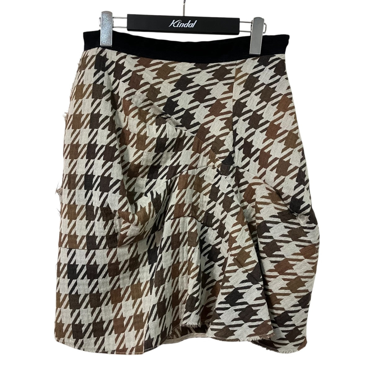 MARNI 千鳥柄ミディスカートGOMAI15Y00TW353 古着・中古-1枚目のアイテム画像