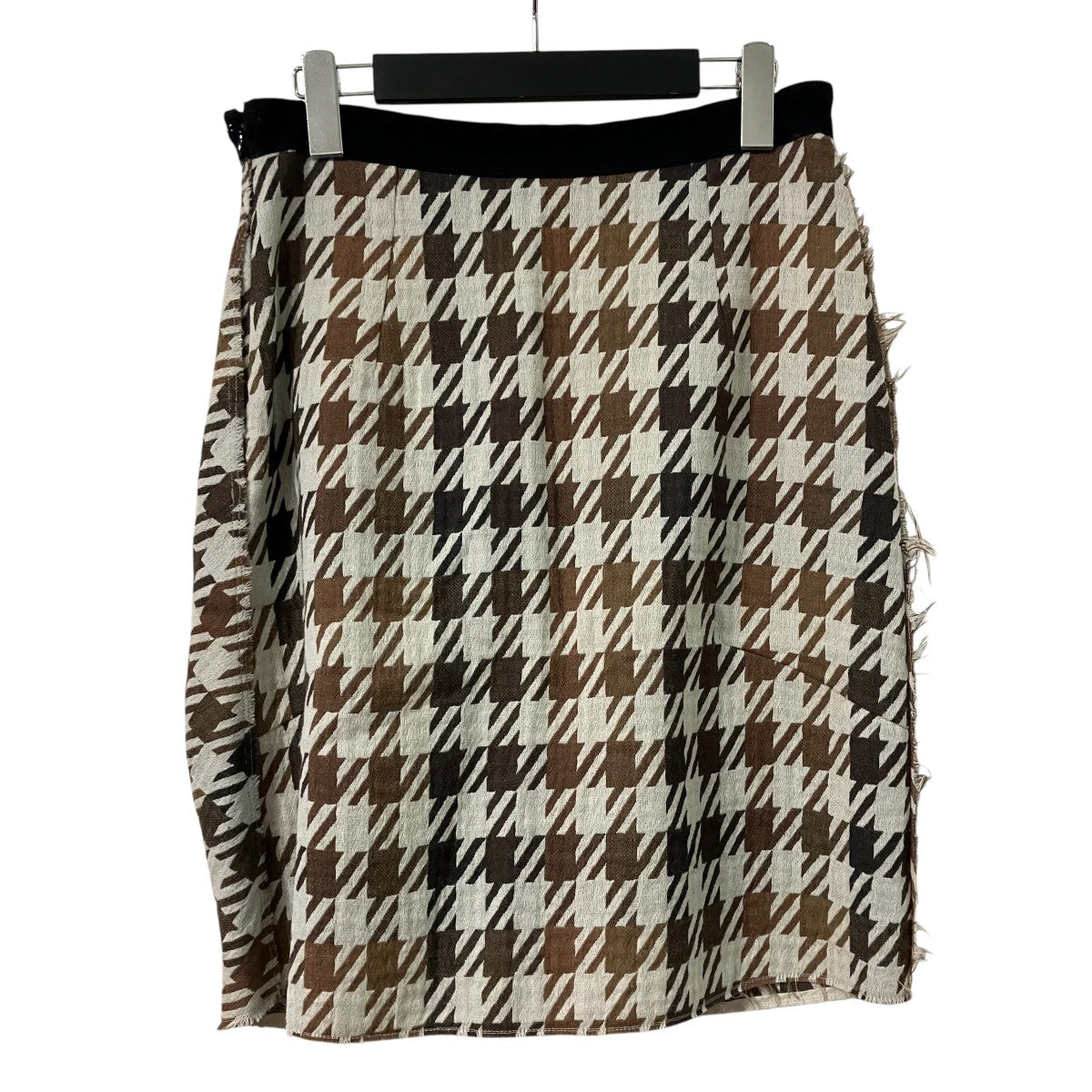 MARNI 千鳥柄ミディスカートGOMAI15Y00TW353 古着・中古-2枚目のアイテム画像