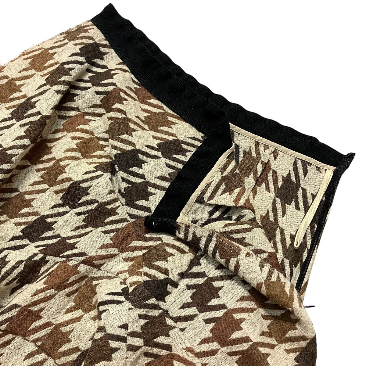 MARNI 千鳥柄ミディスカートGOMAI15Y00TW353 古着・中古-3枚目のアイテム画像