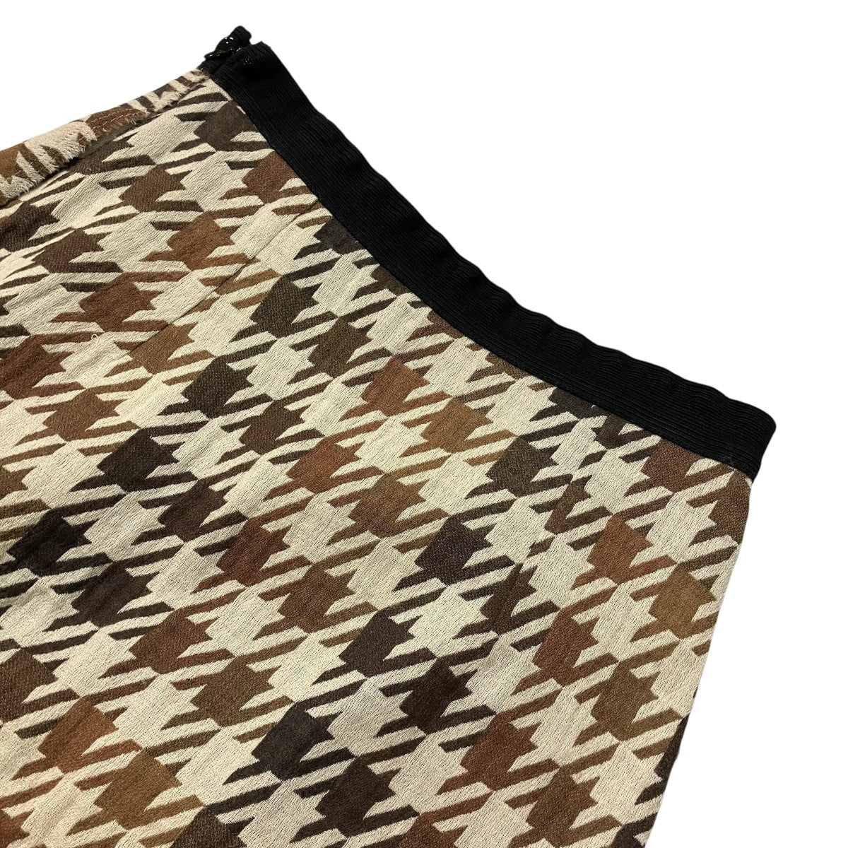 MARNI 千鳥柄ミディスカートGOMAI15Y00TW353 古着・中古-4枚目のアイテム画像
