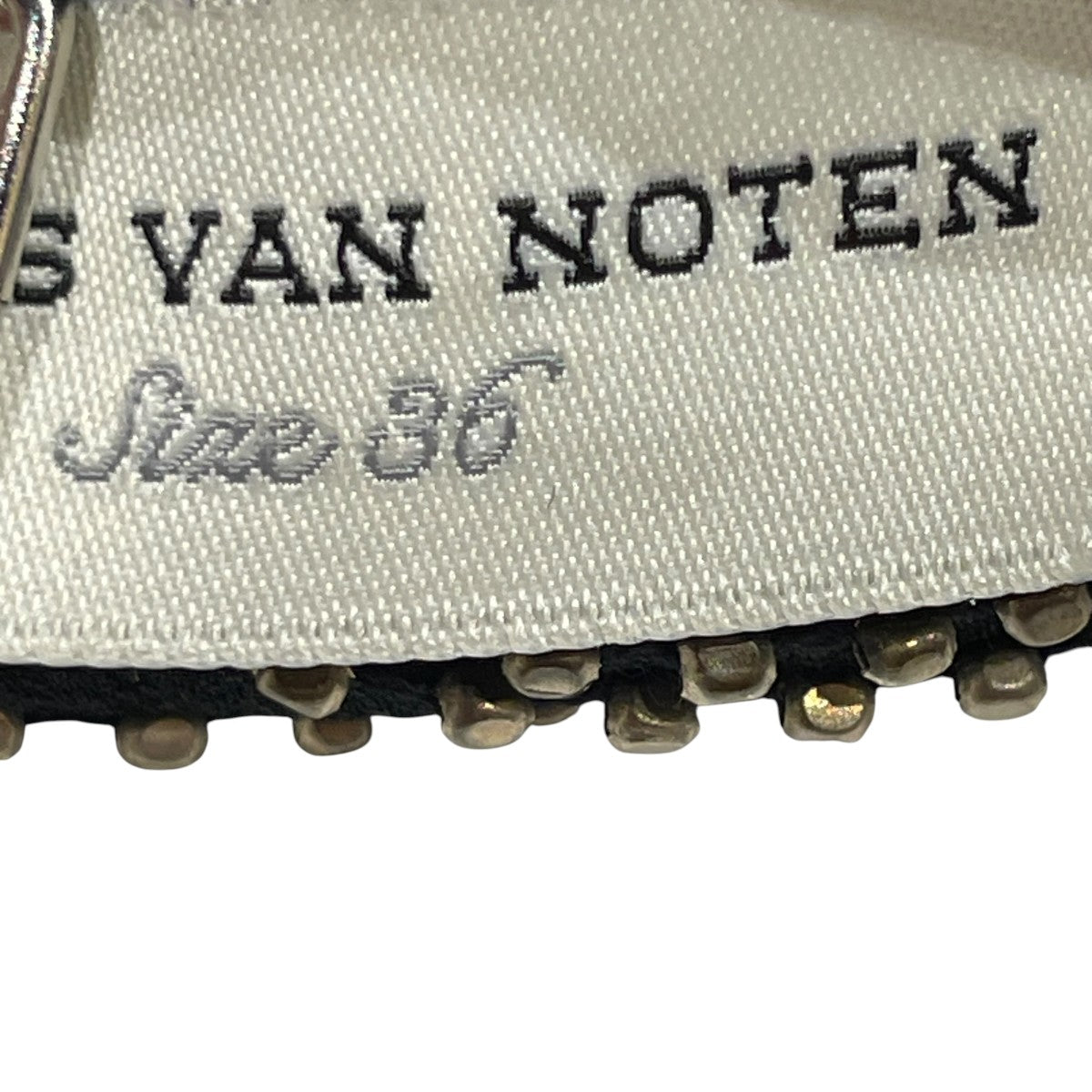DRIES VAN NOTEN スパンコールベスト 古着・中古-6枚目のアイテム画像
