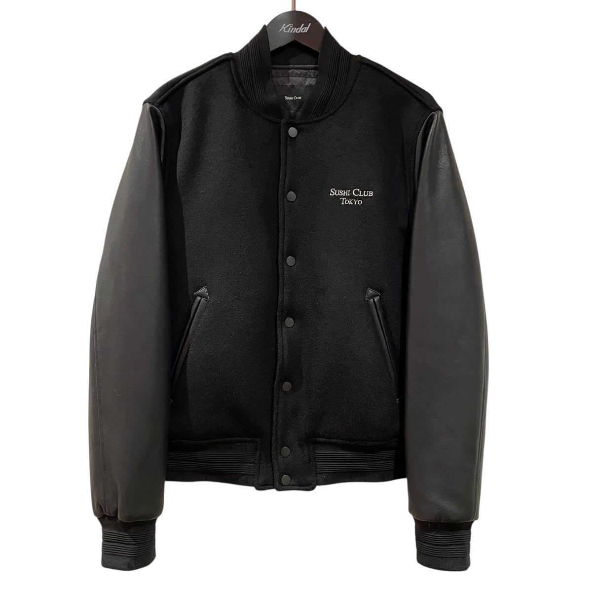 TKCS Club Jacketレザー切り替えしスタジャンSLA M3673JK