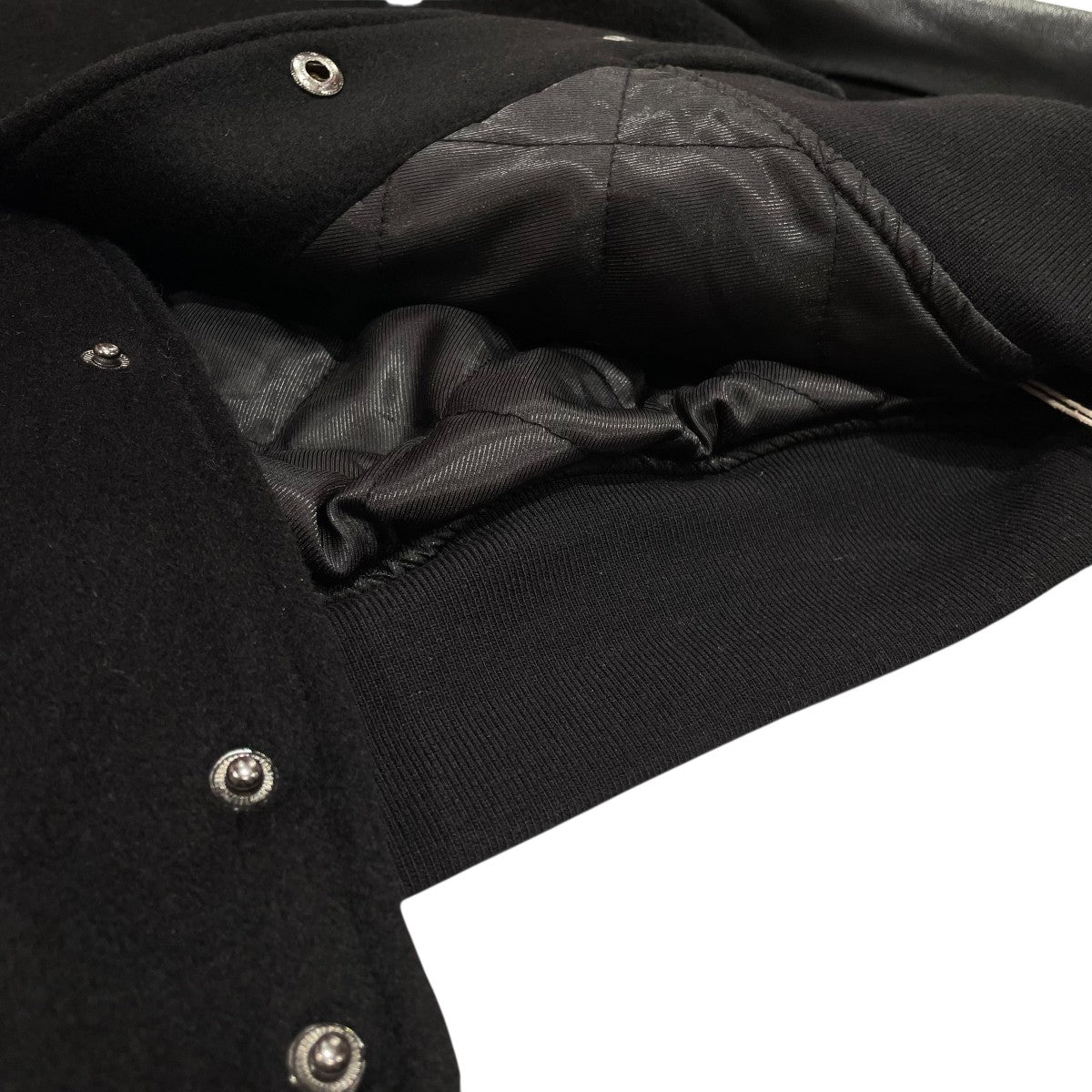 SUSHI CLUB(スシ クラブ) TKCS Club Jacketレザー切り替えしスタジャン