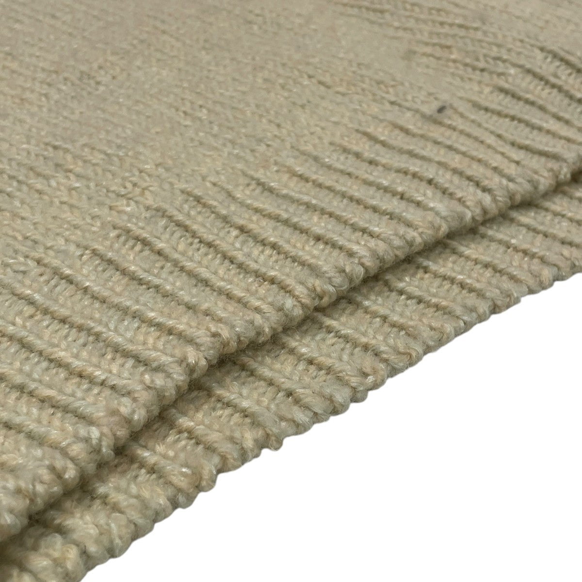 AURALEE SILK WOOL CAMEL MIX KNIT SHORTニットA23AP03MK 古着・中古-5枚目のアイテム画像