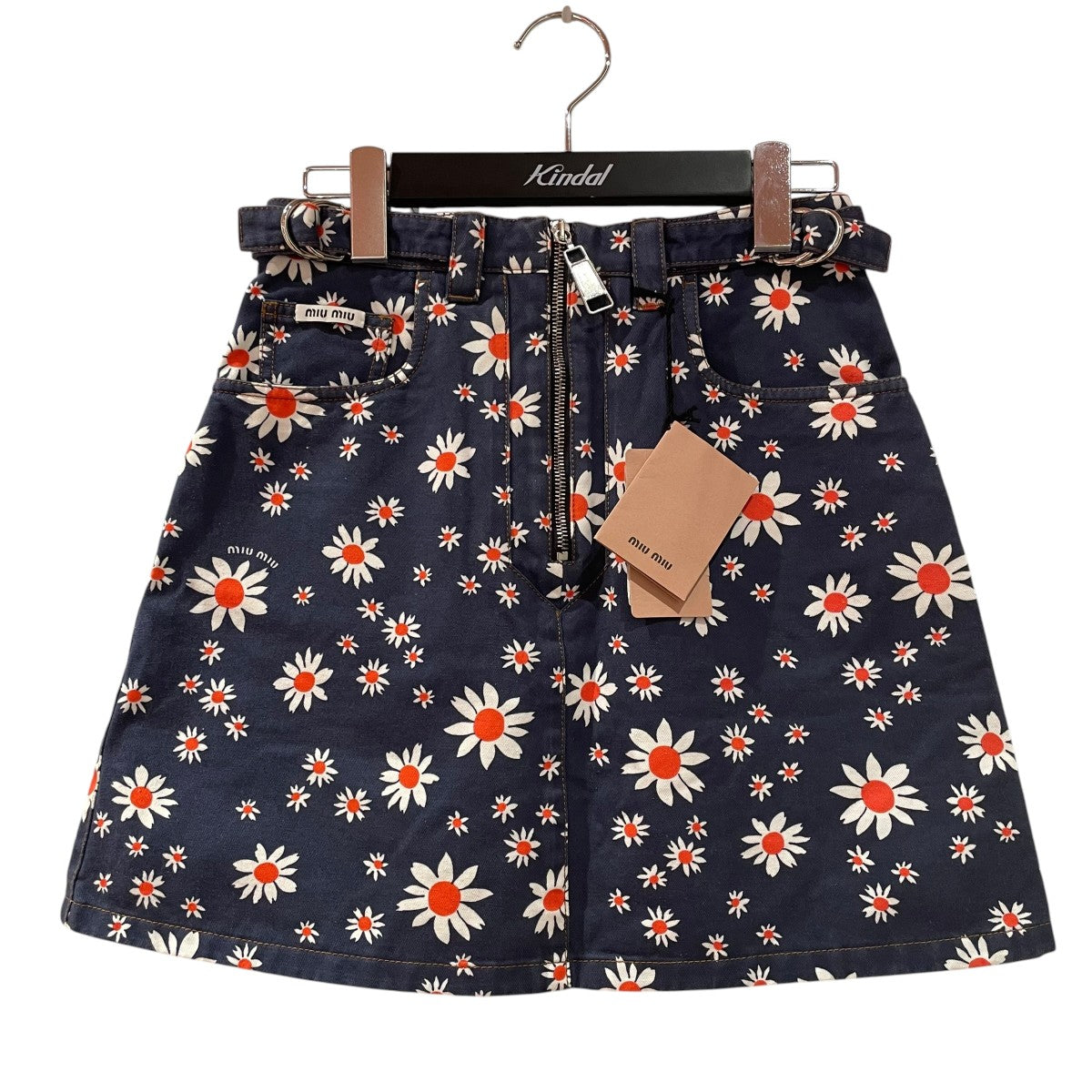 MIU MIU ミニスカートMG1372 古着・中古-1枚目のアイテム画像