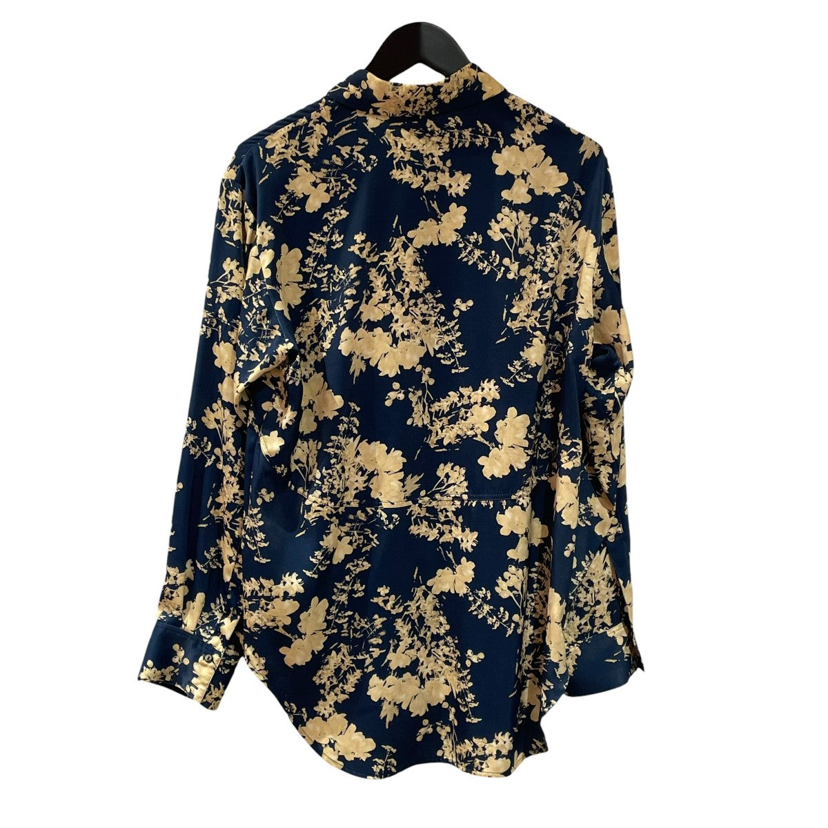 6(ROKU) BEAUTY＆YOUTH SATIN FLOWER PRINT SHIRT長袖シャツ8611-242-0234 古着・中古-2枚目のアイテム画像