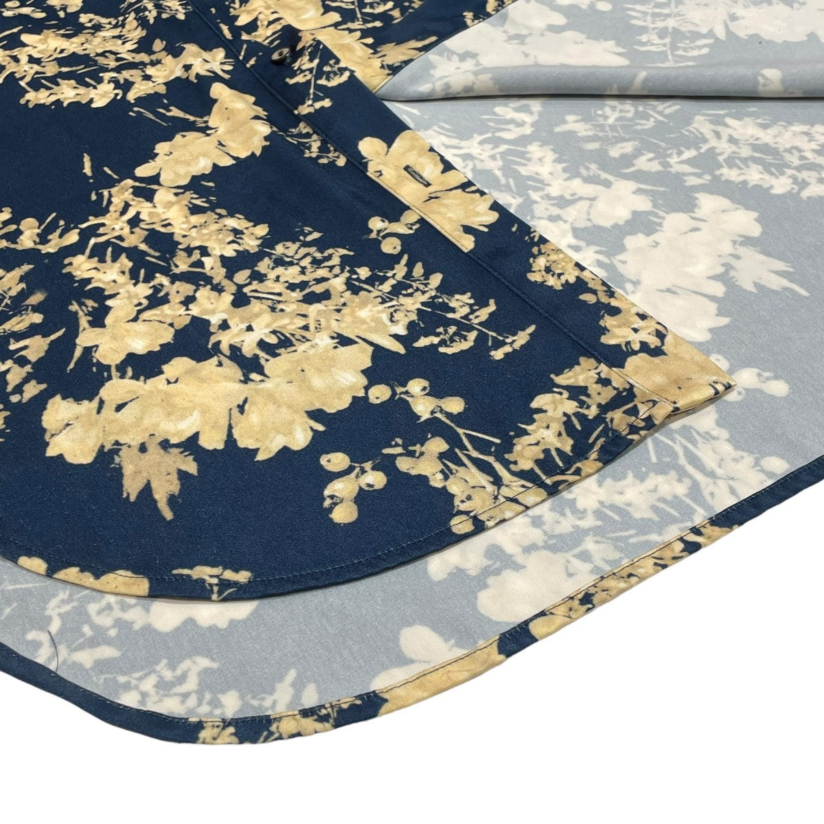 6(ROKU) BEAUTY＆YOUTH SATIN FLOWER PRINT SHIRT長袖シャツ8611-242-0234 古着・中古-5枚目のアイテム画像
